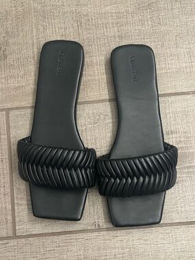 Open Edit Braided Sandals